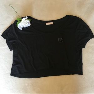 LA Hearts Women’s “Bad Gal” Crop Top